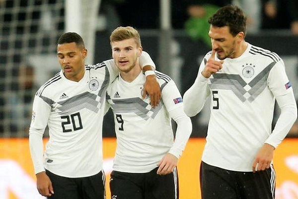 德国队首次无缘欧预选种子队，2020欧洲杯预选赛12月2日举行
