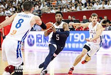 2019篮球世界杯美国男篮21分大胜捷克